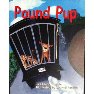 英语原版书磅小狗绘本亲子共读PoundPup关爱动物领养代替购买培养责任感伊丽莎白卢宾作品格雷特尔佩拉尔塔插画适合36岁儿童阅读