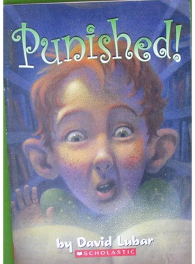 英语原版书Punished受罚绘本章节书儿童文学双关语奇幻故事适合710岁孩子阅读戴维卢巴尔幽默作品学乐出版社出版