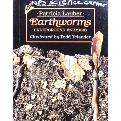 英文原版图书蚯蚓科普绘本