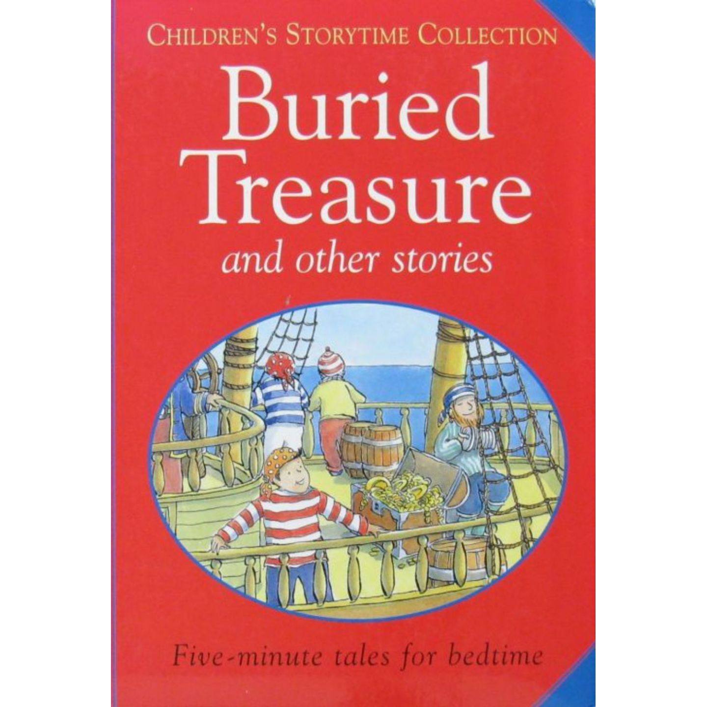 英语原版书儿童故事集BuriedTreasure埋藏的宝藏及其他故事专为36岁儿童设计的睡前绘本包含多个精彩冒险故事激发想象力