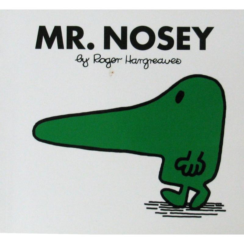 Mr. Nosey by Roger Hargreaves平装Egmont管闲事先生