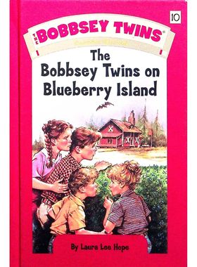 波比双胞胎经典版原版书英语绘本书儿童侦探冒险TheBobbseyTwins讲述BertNanFreddie和Flossie四位双胞胎在蓝莓岛上的冒险故事培