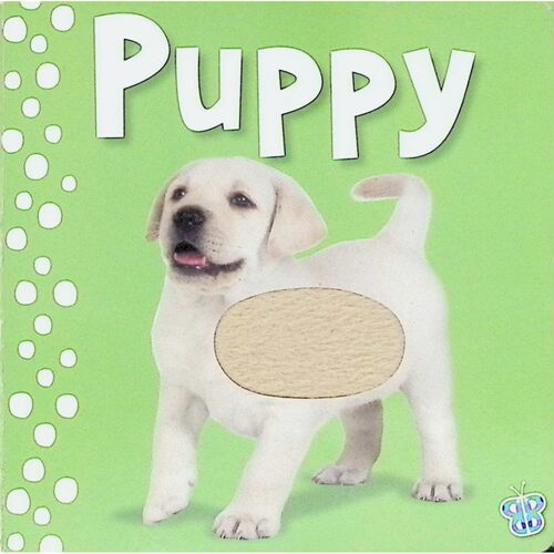 英文原版图书小狗Puppy触感书