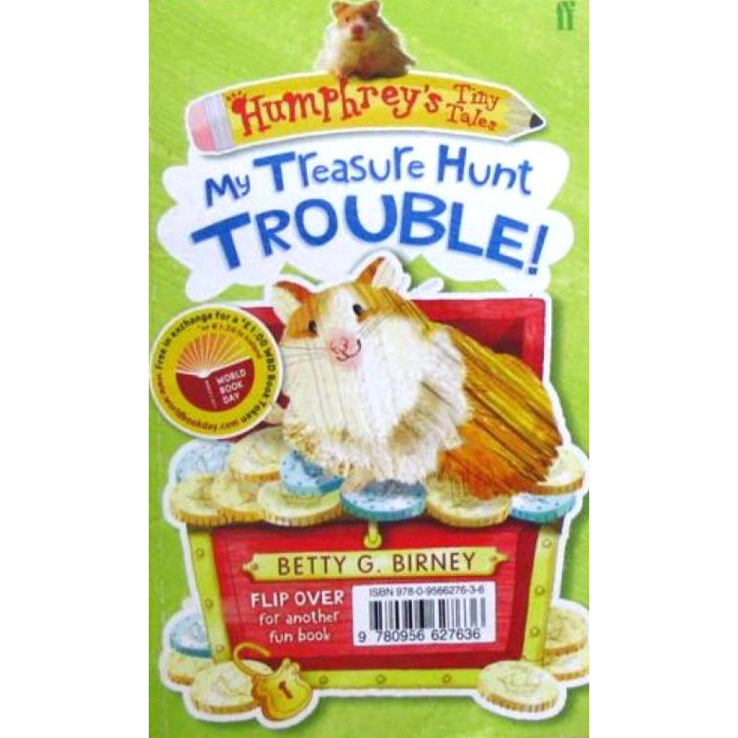 英语原版引进汉弗莱的小故事系列MyTreasureHuntTrouble小学生适读冒险绘本黑白插画版贝蒂伯尼著谢泼德插画培养孩子解决问题能 - 实物图