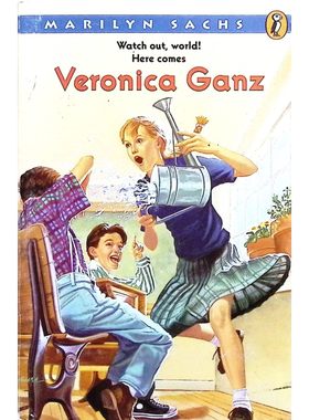 企鹅读本VeronicaGanz英语原版书儿童成长故事绘本讲述维罗妮卡甘兹的校园生活故事适合710岁孩子阅读帮助孩子学习应对校园欺凌