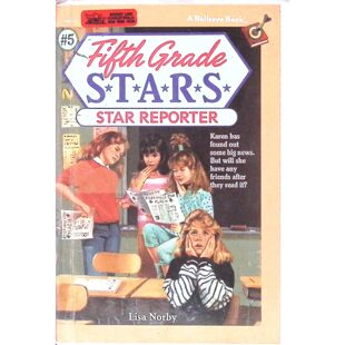英语原版五年级之星系列StarReporter明星记者绘本适合710岁小学中低年级学生阅读幽默校园故事培养团队合作和新闻写作能力