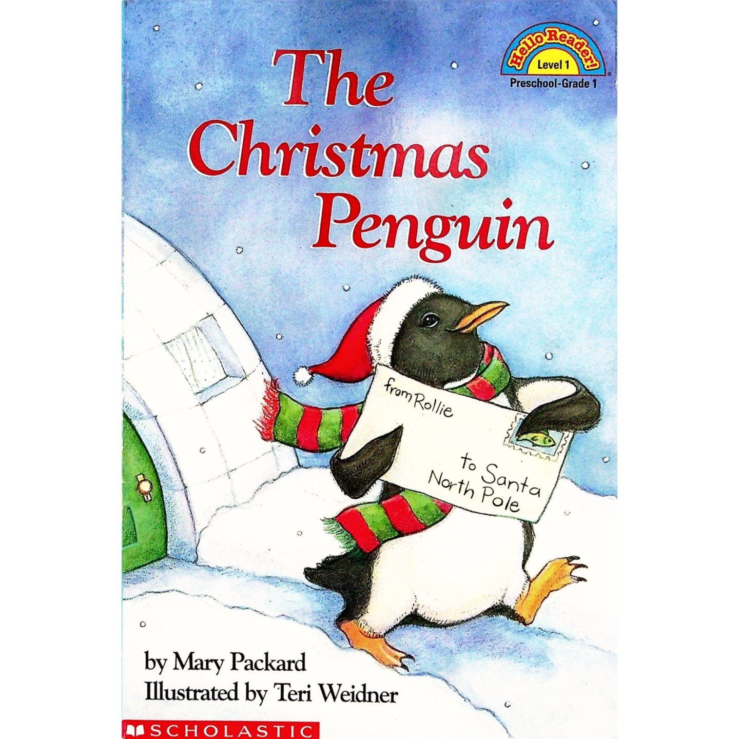 英语原版书你好读者系列圣诞节企鹅绘本适合36岁儿童亲子共读温馨圣诞故事学乐出版社出版HelloReader系列Level1启蒙读物