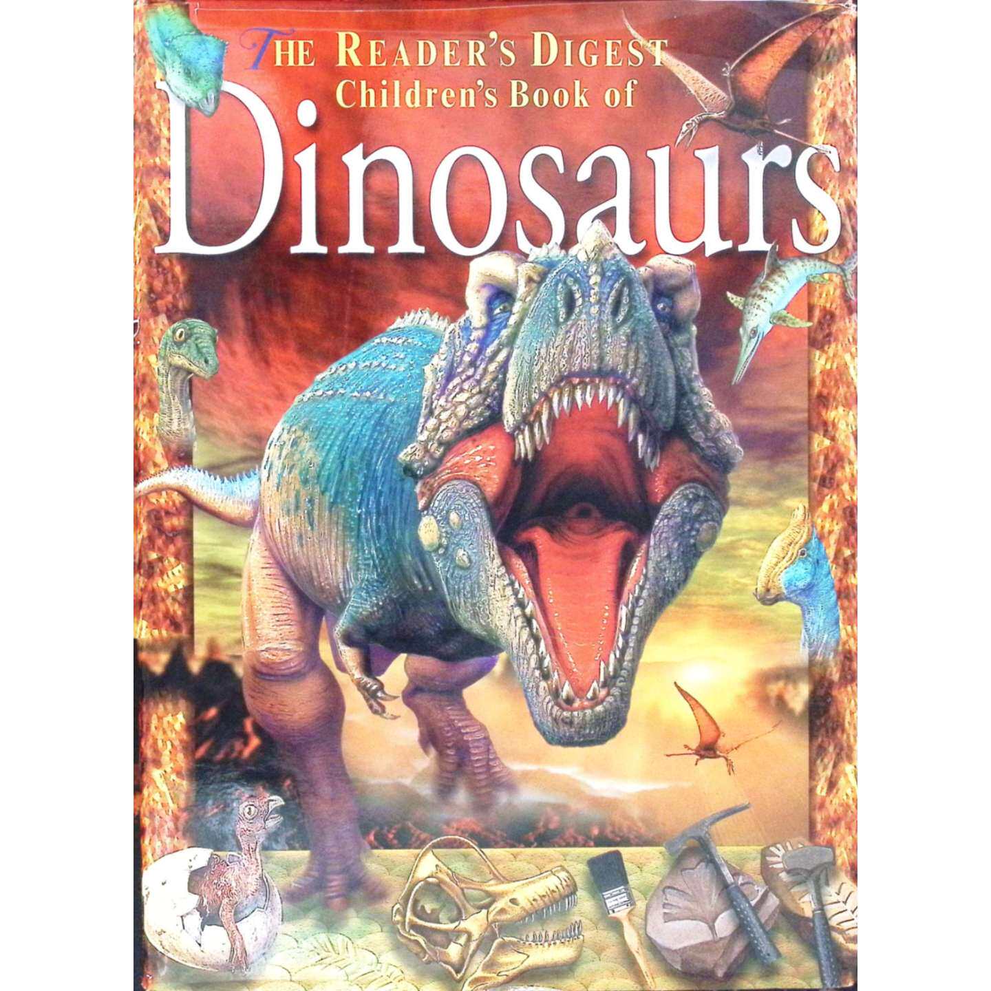 英语原版书读者文摘儿童恐龙百科Dinosaur绘本科普适读710岁图文并茂介绍恐龙种类生活习性进化历程激发孩子科学兴趣