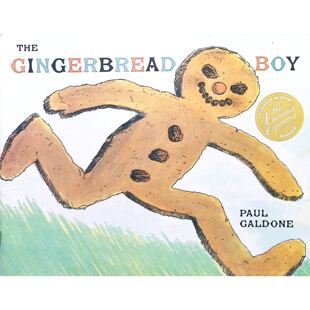 英语原版书姜饼小人Gingerbread童话亲子共读绘本保罗加尔多内经典作品适合36岁儿童阅读彩色插图生动有趣帮助孩子学习动物名称