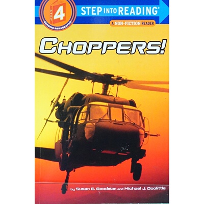 英文原版图书直升机科普绘本