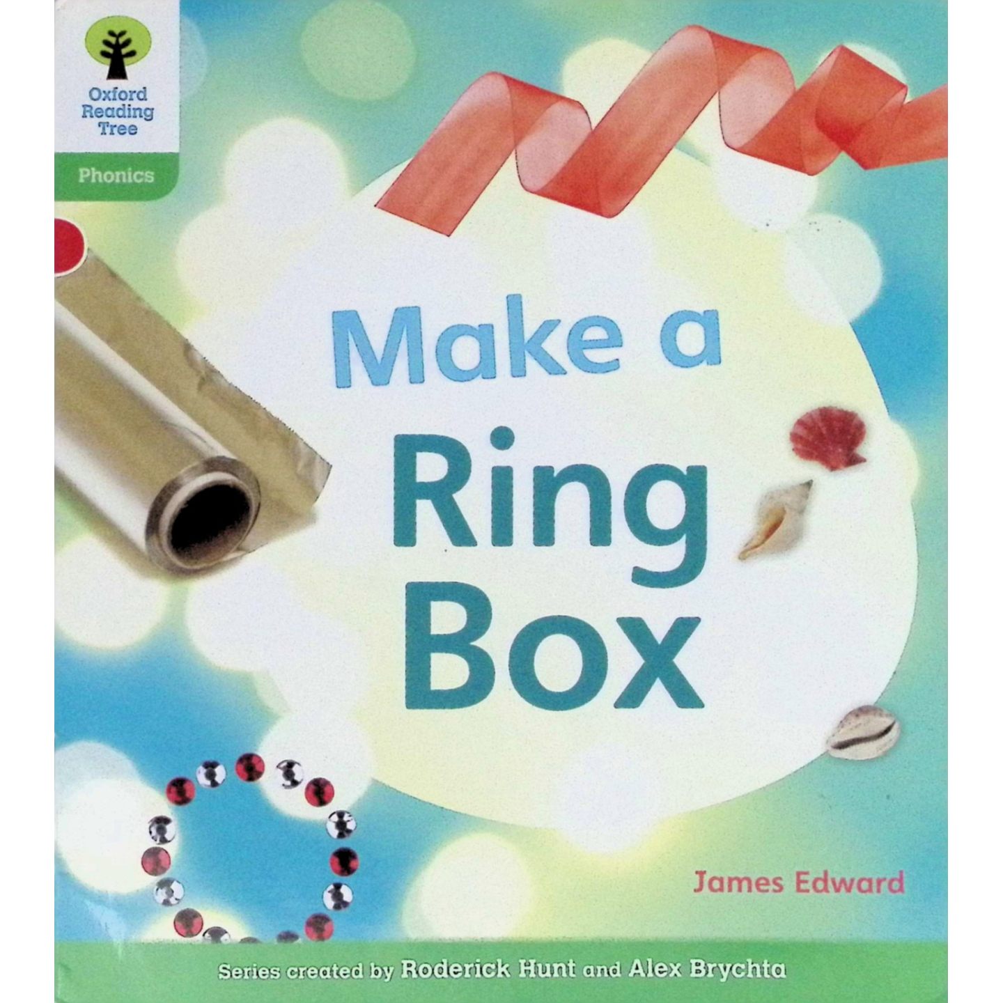 牛津阅读树拼读系列原版书英语亲子手工MakeaRingBox儿童手工书36岁动手能力创造力培养图文并茂指导制作精美戒指盒