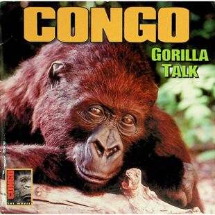 原版书刚果猩猩对话英语科普绘本CONGO讲述猩猩Amy学习手语沟通的奇妙故事科学家研究动物交流历史亲子共读拓展知识面培养科学素