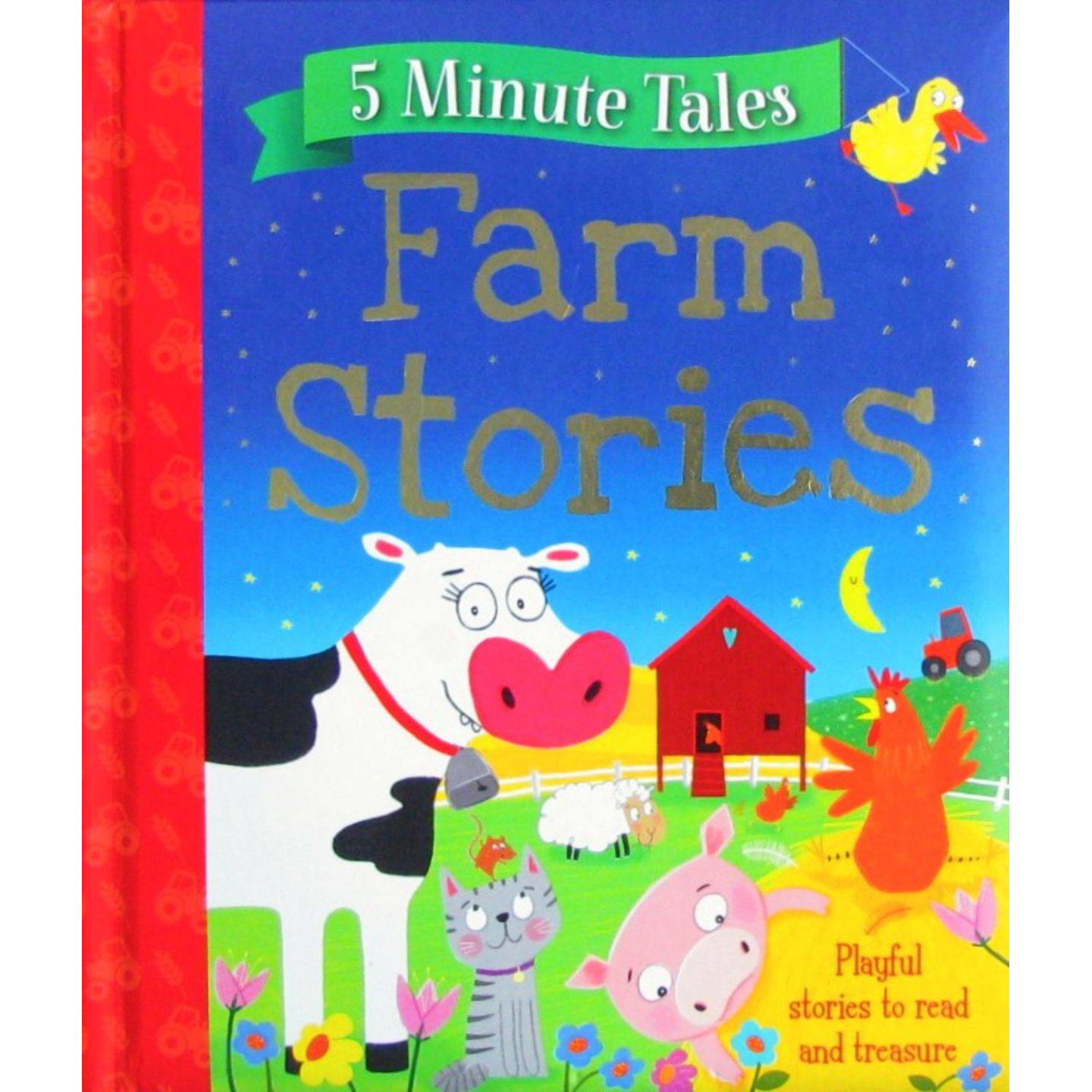 五分钟故事系列原版引进英语绘本农场故事5MinuteTales亲子共读睡前读物包含五个时长约五分钟的趣味农场动物故事适合36岁儿童阅