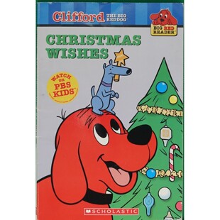 大红狗克利福德原版书Clifford圣诞愿望英语绘本适合36岁儿童亲子共读温馨圣诞故事学乐出版社出版诺曼布里德威尔经典作品
