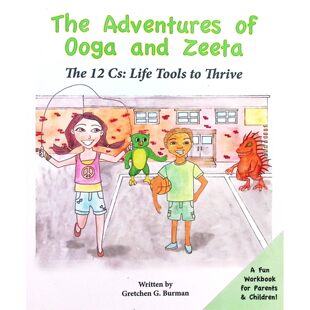 英语原版书奥加和齐塔的冒险绘本书亲子共读12个C生活工具CharacterU出版格蕾琴G伯曼著克里斯特尔莱莫尼亚斯插画儿童教育励志