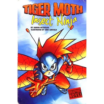 英文原版图书虎蛾昆虫忍者漫画