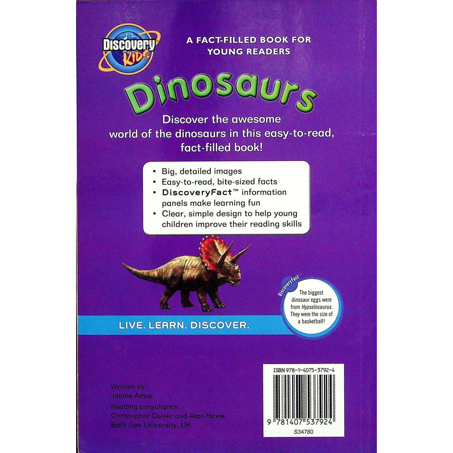 英文原版图书恐龙科普绘本