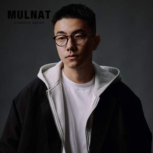 BananaClub & MULNAT目奈合作款板材圆框BOSTON染色国潮眼镜框架