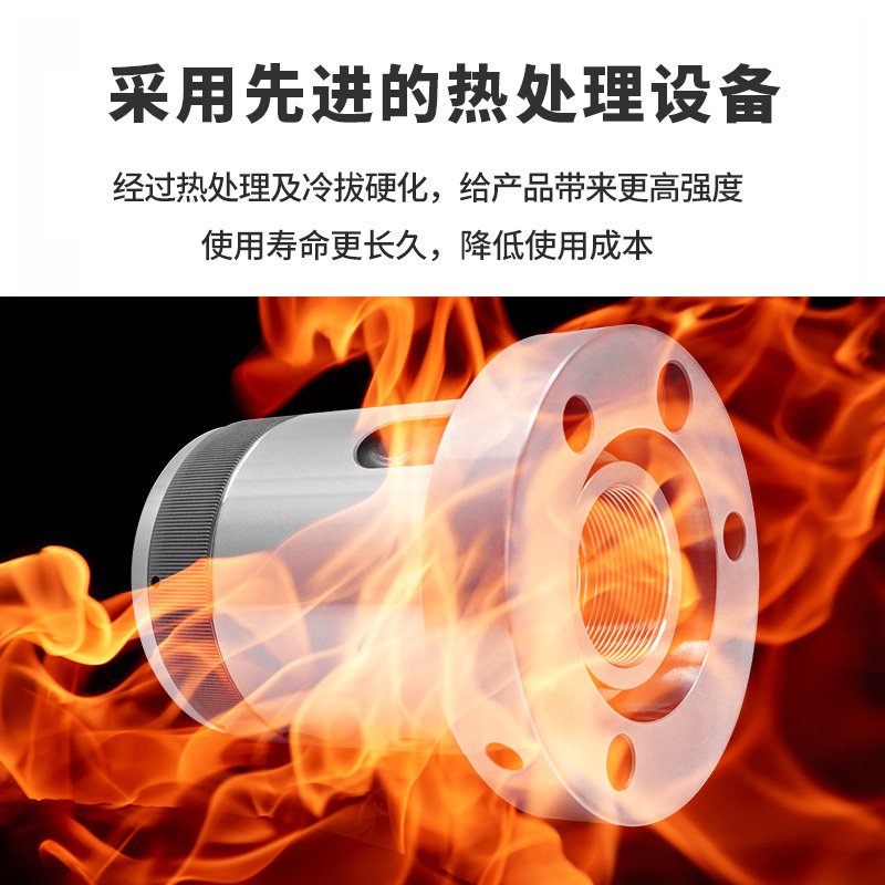 数控车床前推式夹头座173E弹簧钢163E轴头185E筒夹套筒193E高精度_虎窝淘