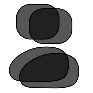 吸盘式玻璃侧窗汽车遮阳挡车窗网隔热档车用车内窗帘罩板防晒网纱