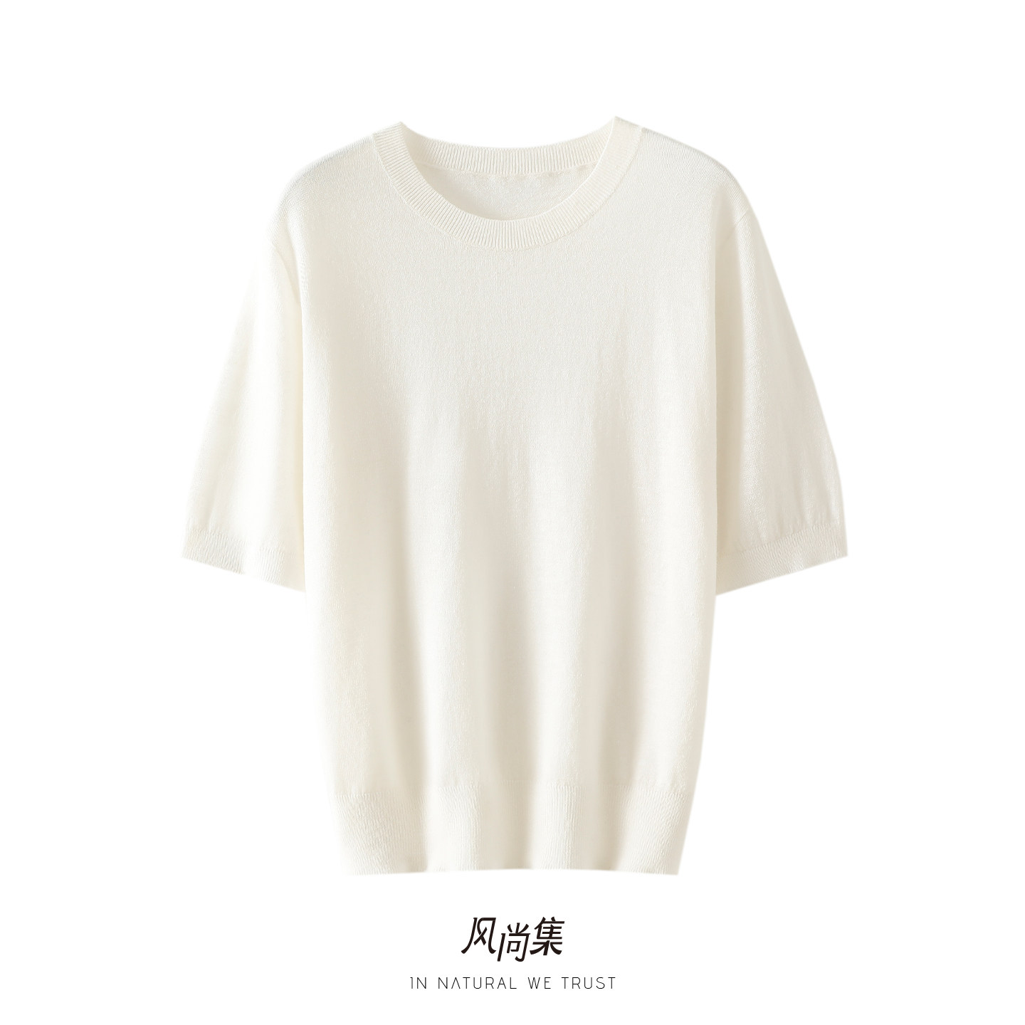风尚集官方高端亚麻羊毛衫女