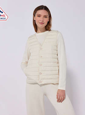 Pyrenex 家居服 SOFIA女士羽绒马甲无袖夹克新款保暖羽绒服外套春