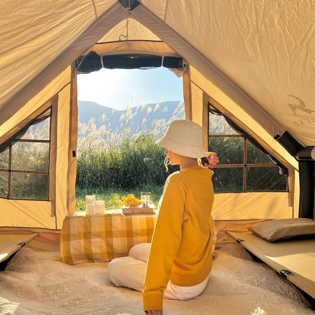 途盟露營免搭建充氣帳篷