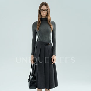 可穿 立裁半身裙四季 UEAW025 定制精纺TR料 尢壹