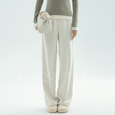 尢壹松紧腰百搭神裤软糯