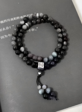 新中式炎炫国风手链小众设计串珠手串ins高级感高颜值男女情侣款