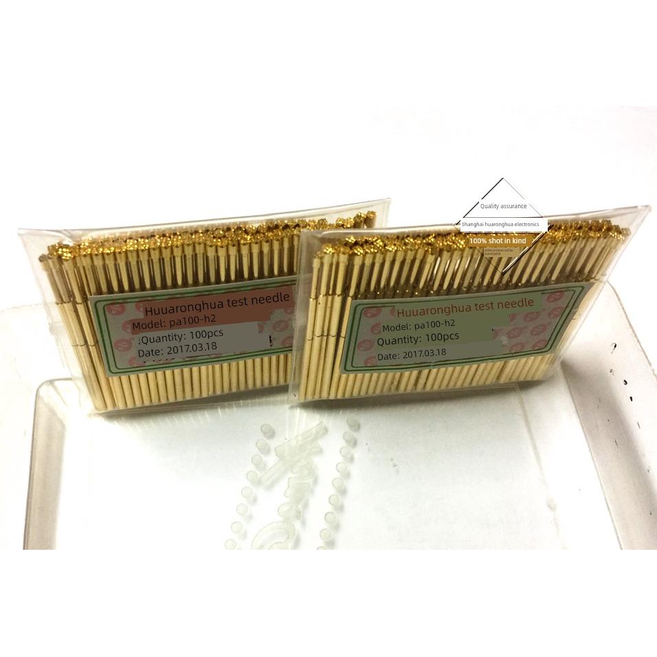 探针华荣华探针测试销弹簧销Pa100-H2 Pa25-H2梅花头1.5mm