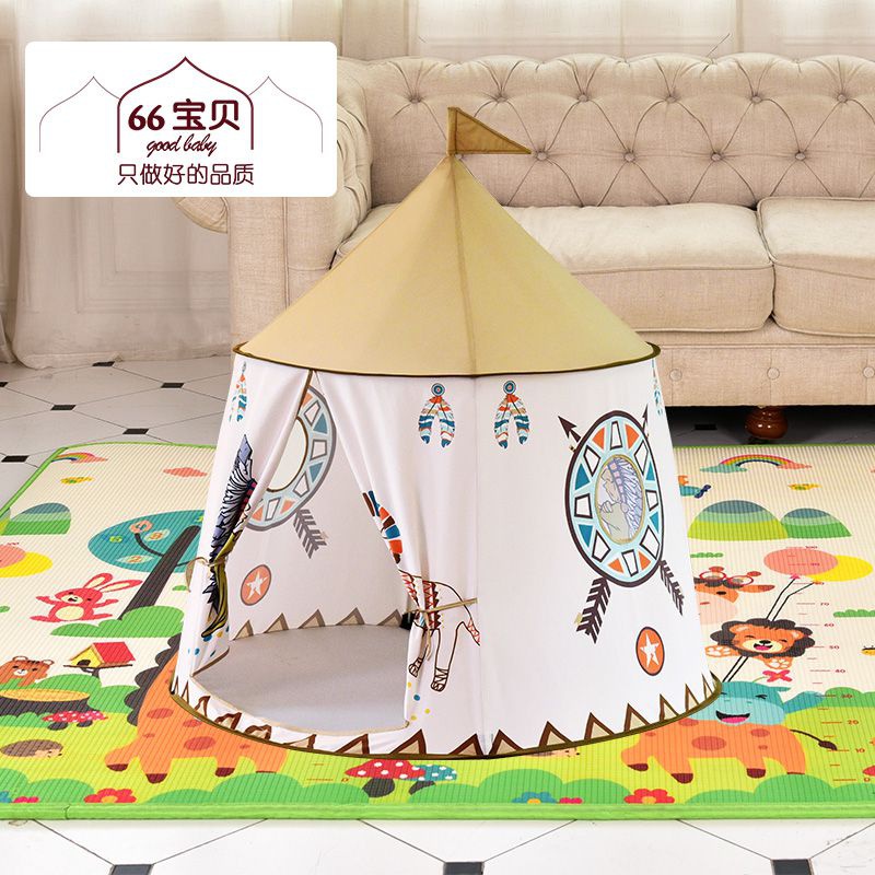 儿童帐篷室内男女孩游戏屋公主城堡小房子家用睡觉可折叠过超大号