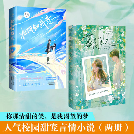 正版言情小说北风知我意蓄意已久高人气青春校园全套完结男女主偏偏怦然心动告白好看成长甜宠文学情感恋爱实体畅销书籍排行榜现货