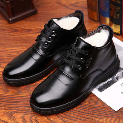 冬季加绒保暖男棉鞋防滑软底