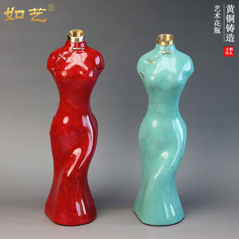 中国客厅艺术如艺黄铜