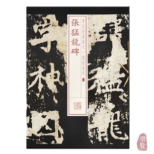 张猛龙碑 书法经典放大铭刻系列12 毛笔书法碑帖练字帖 临摹本 上海书画出版社