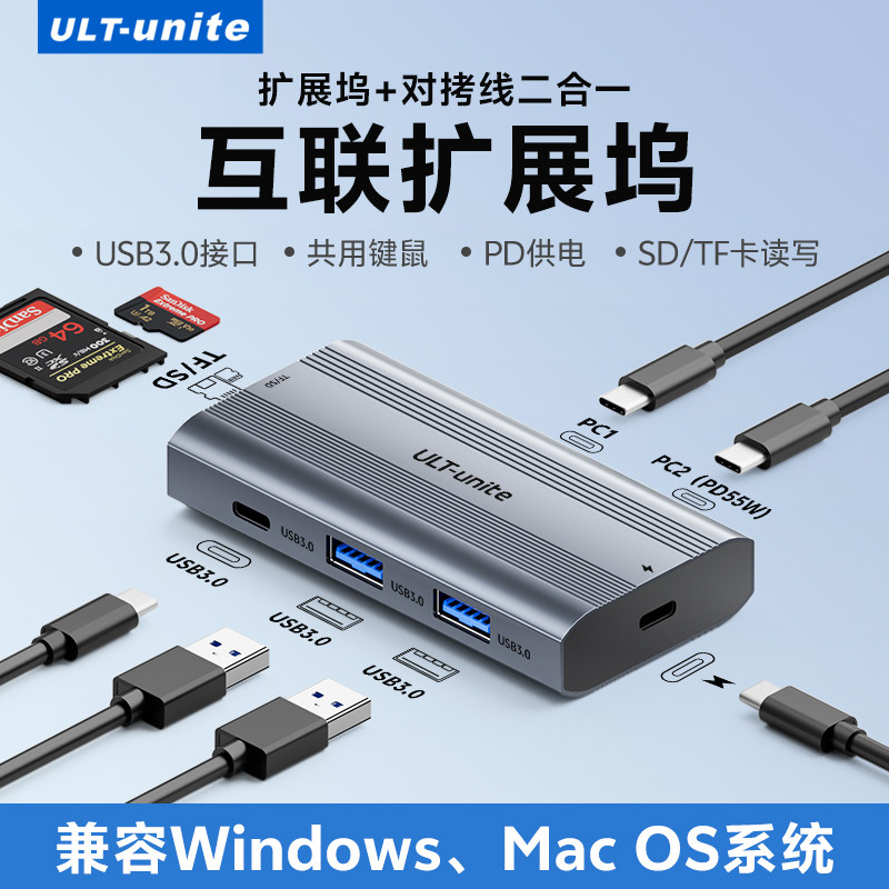 ULT-unite优籁特电脑互联扩展坞图片