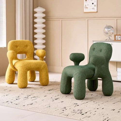 饼干椅创意单人沙发椅