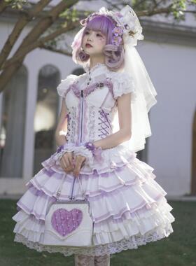 OZZ夏蔷薇定番JSK哥特式暗黑朋克风洛丽塔连衣裙LOLITA原创正品女