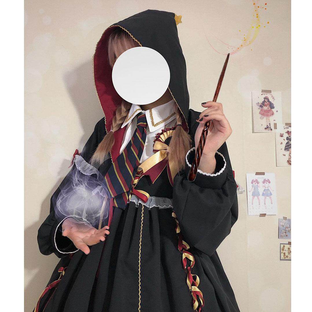 【全款+帽子】洛丽塔裙子魔法少女lolita小女巫炼金正版op洋装
