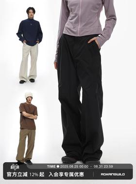 roaringwild a arch 咆哮野兽 黑色户外女美式伞兵工装裤男士裤子