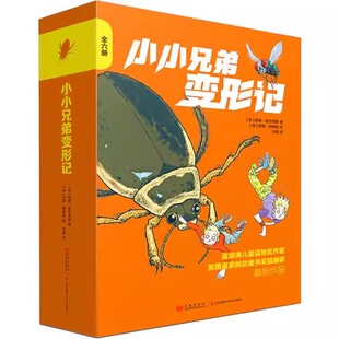 正版包邮书/小小兄弟变形记全6册/蚂蚁出击+大蚊疯狂+甲虫潜水+苍蝇特工+蜘蛛快跑+蚱蜢历险/昆虫冒险记故事版/江苏少年儿童出版社