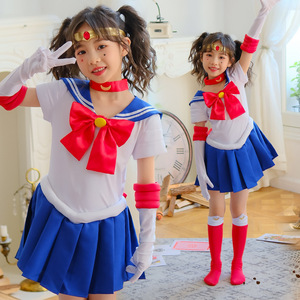 水冰月cos女童水手服童装