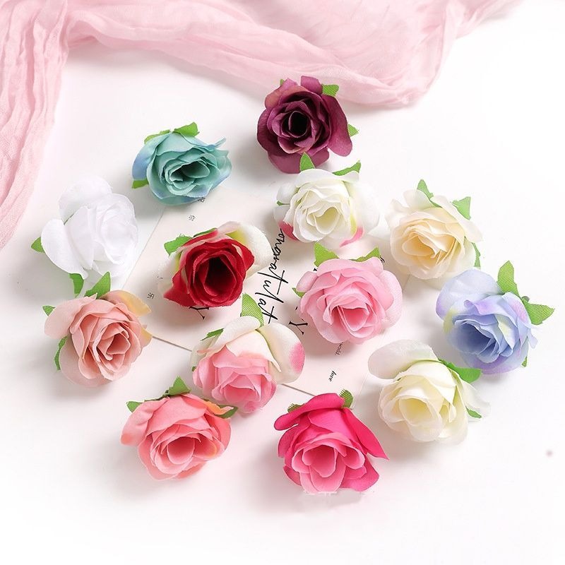 婚庆花环花墙装饰玫瑰假花绢花