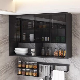 铝合金吊柜墙壁柜厨房挂墙式置物柜阳台卫生间浴室壁橱收纳储物柜