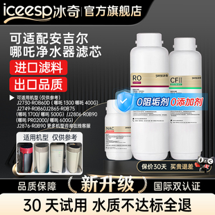 冰奇适配安吉尔净水器滤芯哪吒600/J2806-ROB90专用配件NAC/CF/RO