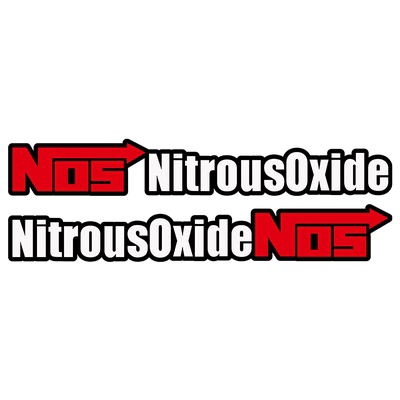 潮百万NOS痰气加速反光贴