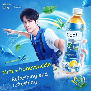 【王一波代d言】康师傅冰红茶双薄荷夏季救命解渴饮品500Ml/瓶