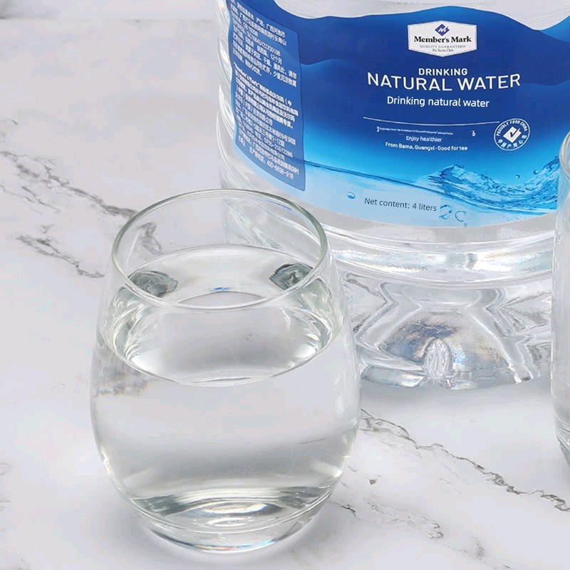 山姆超市b弱碱性PH巴马县长寿山纯天然矿泉饮用水4L*4桶家庭大桶