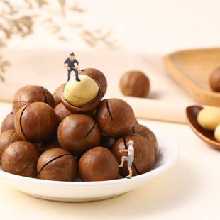 【三只-a松鼠夏威夷果120g】休闲食品干果零食坚果炒货果干